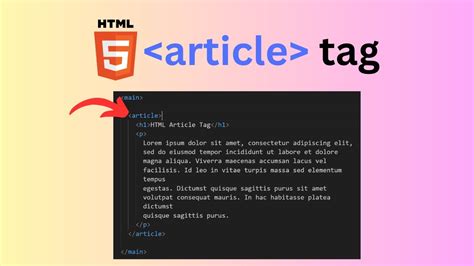 developed by hutbazar add article|HTML article Tag .